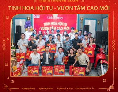 Gala Tất niên 2024 & Chào Xuân Ất Tỵ 2025: “Tinh Hoa Hội Tụ – Vươn Tầm Cao Mới”
