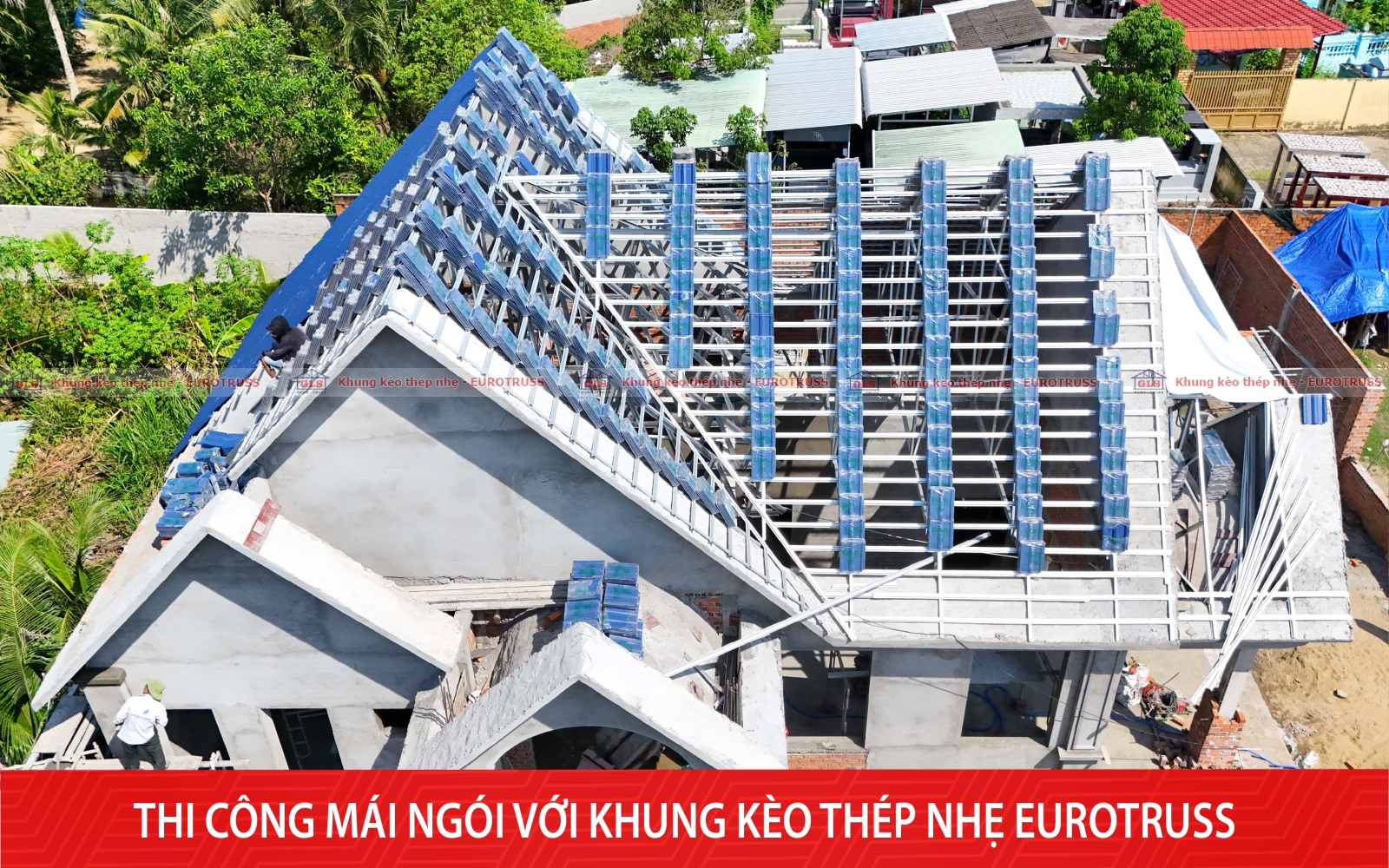Công trình mái Thái ở Bến Tre