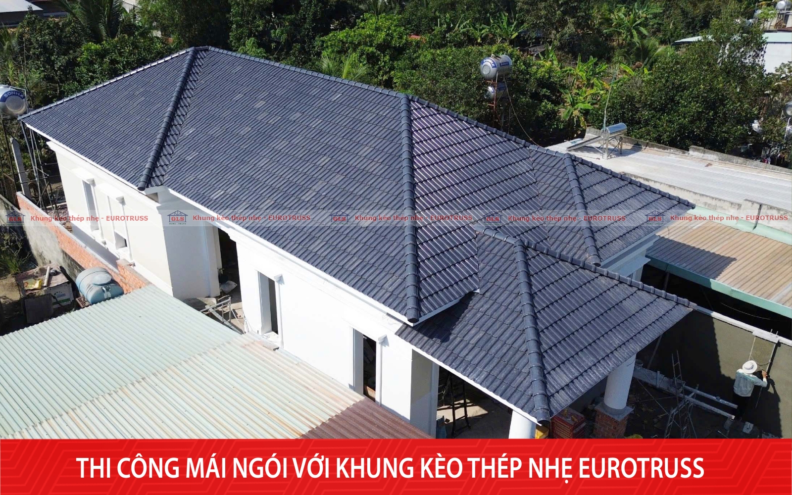 Công trình mái Nhật ở An Giang
