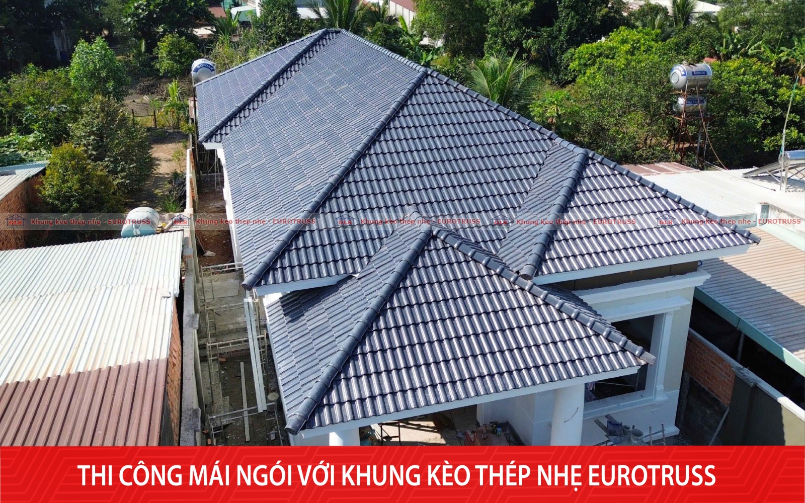 Công trình mái Nhật ở An Giang