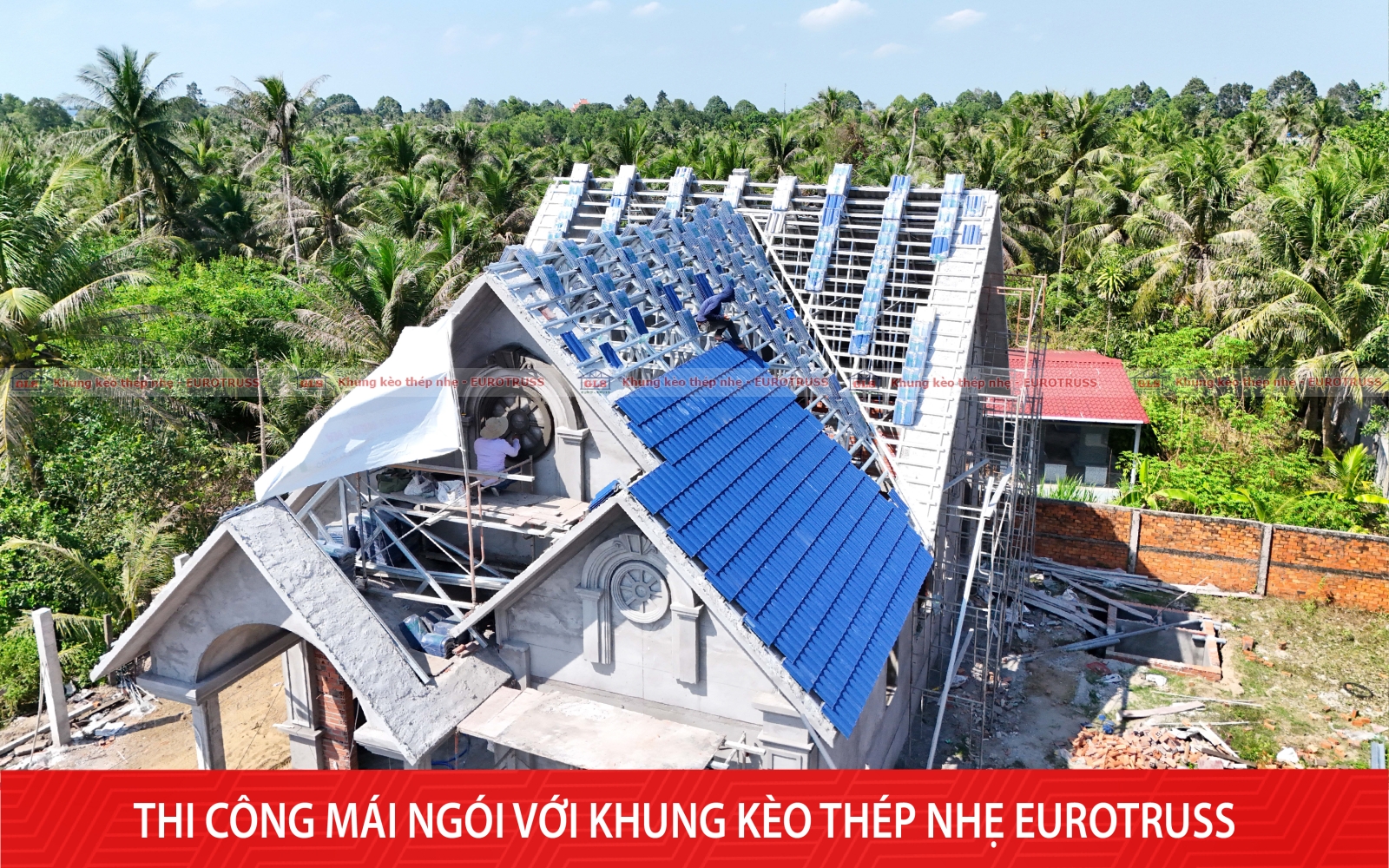 Công trình mái Thái ở Bến Tre