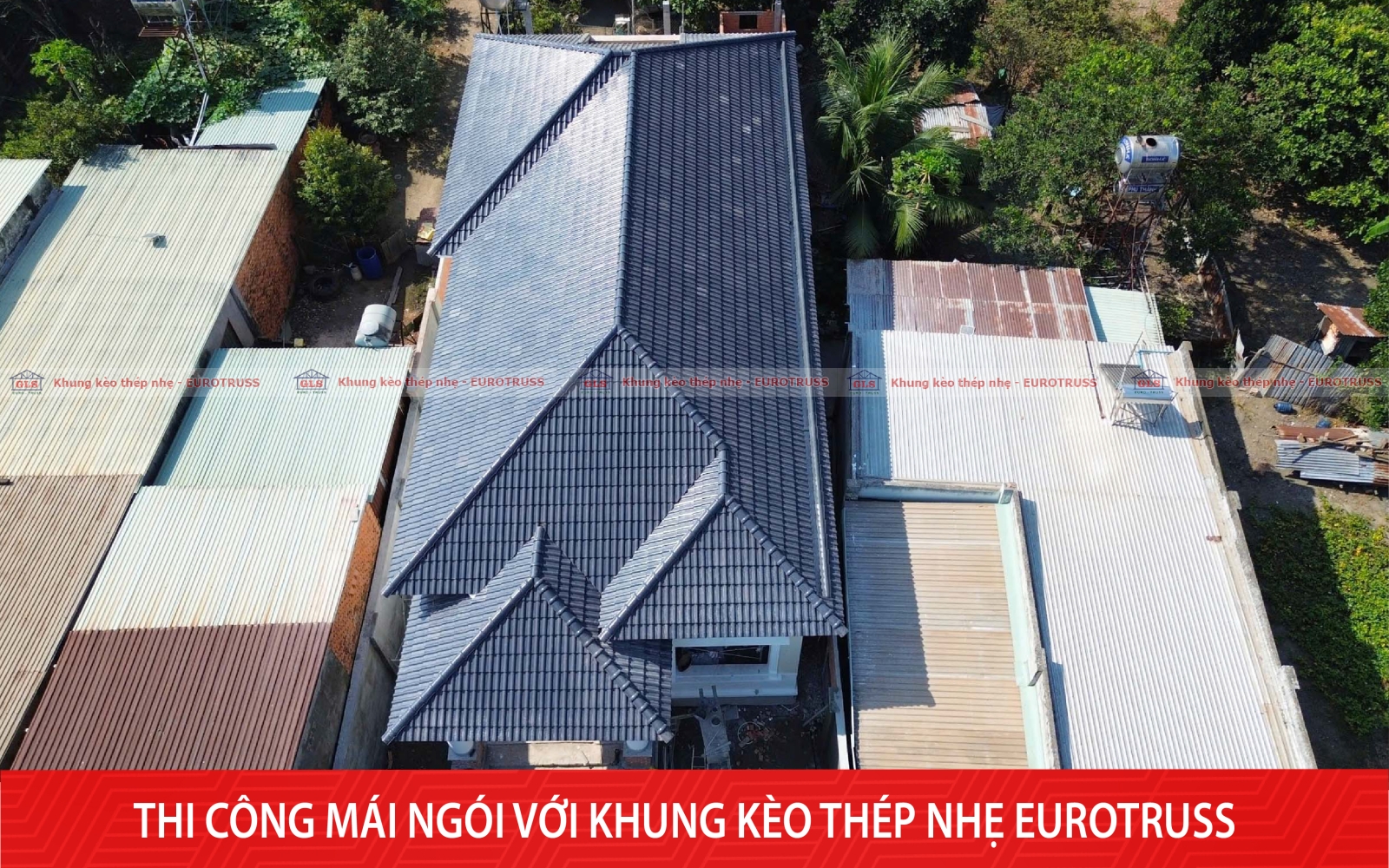 Công trình mái Nhật ở An Giang