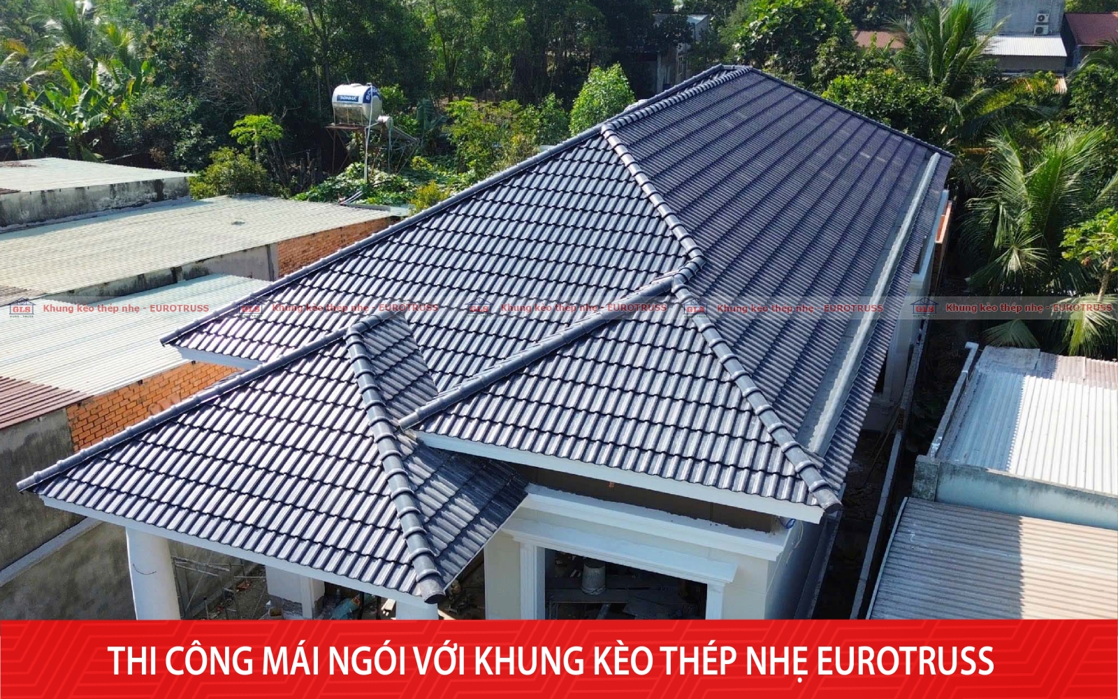 Công trình mái Nhật ở An Giang